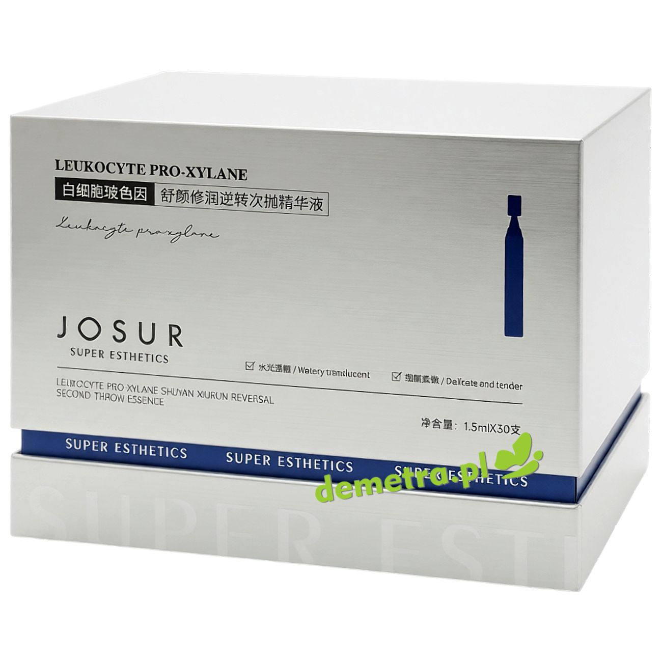 Serum do twarzy i szyi 30 x 1,5 ml Josur leukocyty, proxylan