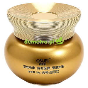 Przeciwzmarszczkowy, ujędrniający krem do twarzy z niacynamidem i kolagenem 50 g Osufi