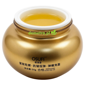 Przeciwzmarszczkowy, ujędrniający krem do twarzy z niacynamidem i kolagenem 50 g Osufi