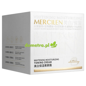 Rozjaśniający i nawilżający krem ​​tonizujący do twarzy 50 g Mercilen