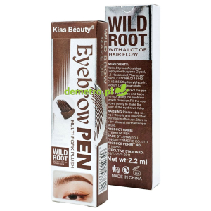 Szczoteczka do brwi 2,2 ml Kiss Beauty 01 Coffee