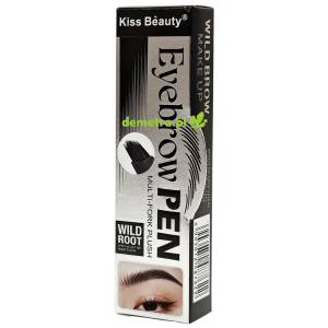 Szczoteczka do brwi 2,2 ml Kiss Beauty 02 Coffee Brown