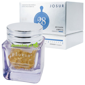 Kapsułki wybielajace z olejkiem ujedrniającym do twarzy 28 x 500 mg Josur