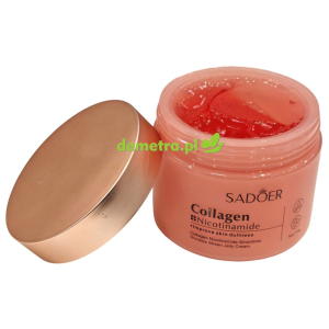 Żelowy krem przeciwzmarszczkowy ​​z kolagenem i niacynamidem 110 g Sadoer