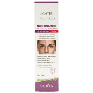 Mleczko nawilżajace do twarzy z niacynamidem 100 ml Sadoer