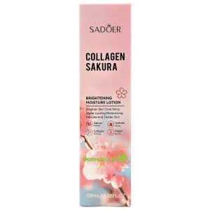 Mleczko do twarzy 100 ml Sadoer kolagen, sakura