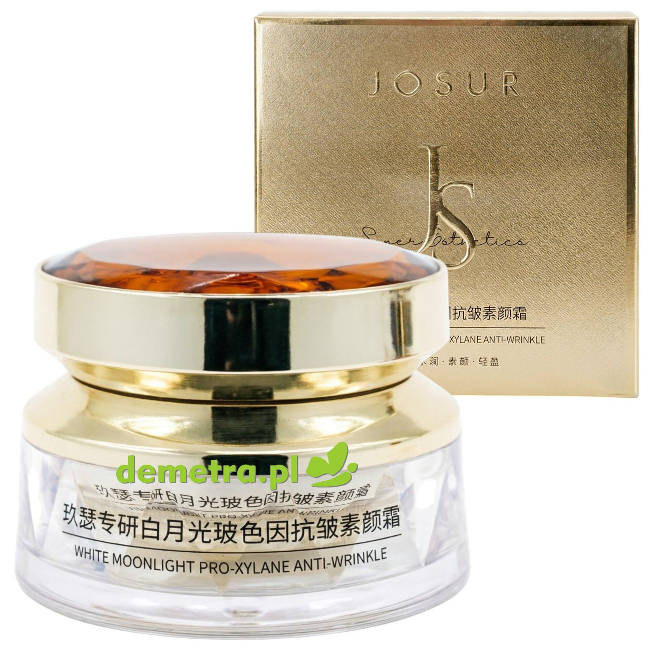 Przeciwzmarszczkowy krem rozświetlająco-dotleniający 55 g Josur