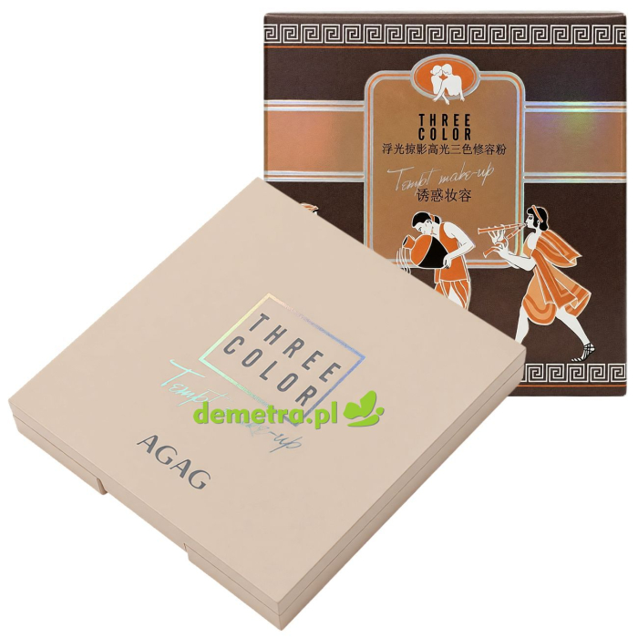 Paleta do konturowania 3w1 12 g Agag Ivory