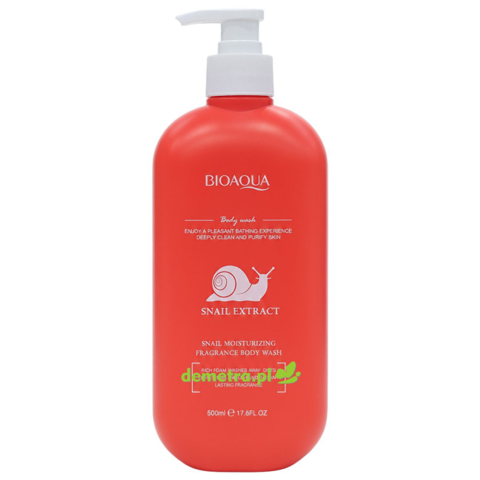 Żel pod prysznic 500 ml Bioaqua ekstrakt śluzu ślimaka