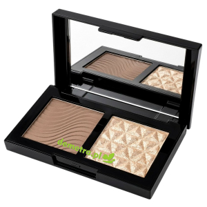 Paleta brązer i rozświetlacz 11 g Metysur