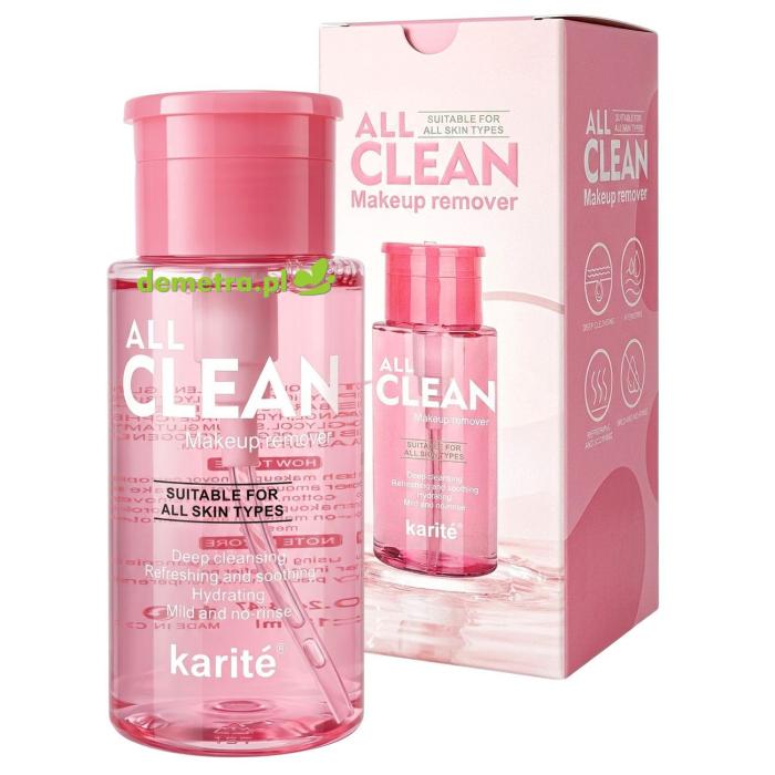 Łagodny płyn do demakijażu 180 ml Karite