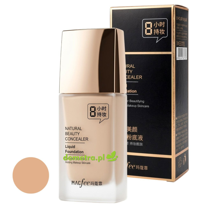 Podkład korygujacy do twarzy 30 ml MACfee kolor naturalny
