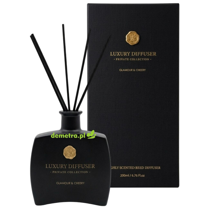Dyfuzor zapachowy 200 ml Luxury Diffuser bursztynowa pokusa