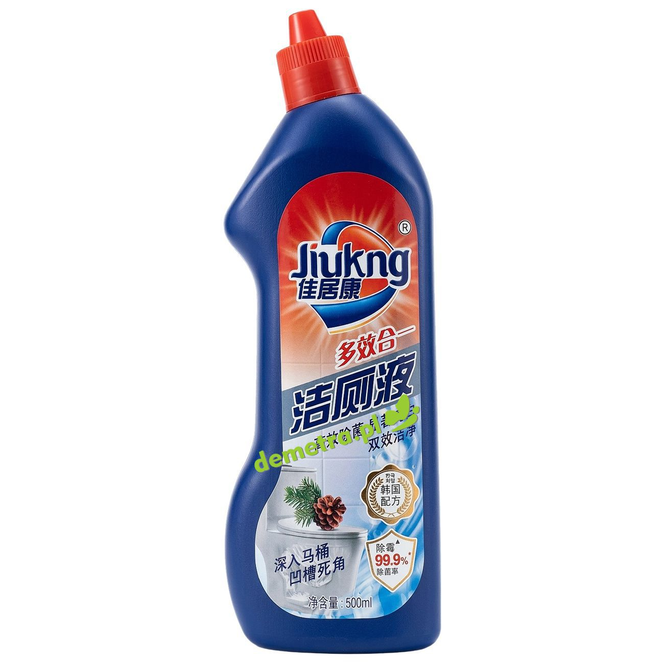 Jiukng – skoncentrowany płyn do czyszczenia toalet 500ml – usuwa 99,9% bakterii i kamień