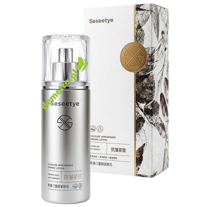 Ujędrniające mleczko do twarzy 100 ml Seseetye kwas hialuronowy, peptydy, kolagen