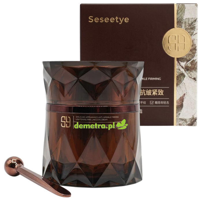 Żelowy krem przeciwzmarszczkowy pod oczy 50 g Seseetye niacynamid, kolagen, peptydy