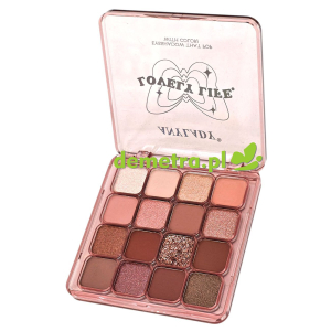 Anylady Lovely Life 02 paleta 16 cieni do powiek Rose & Pink Dusty Mauve