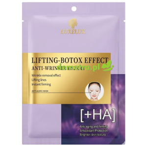 Maska do twarzy w płacie 30 g lifting efekt botoxu 1 szt.