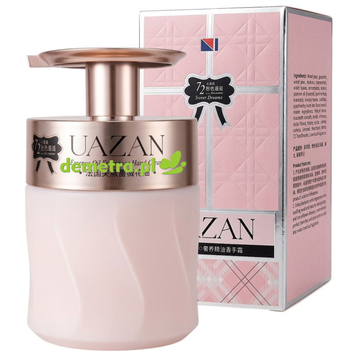UAZAN Sweet Dreams 300 ml perfumowany krem do rąk z kawiorem i ektoiną