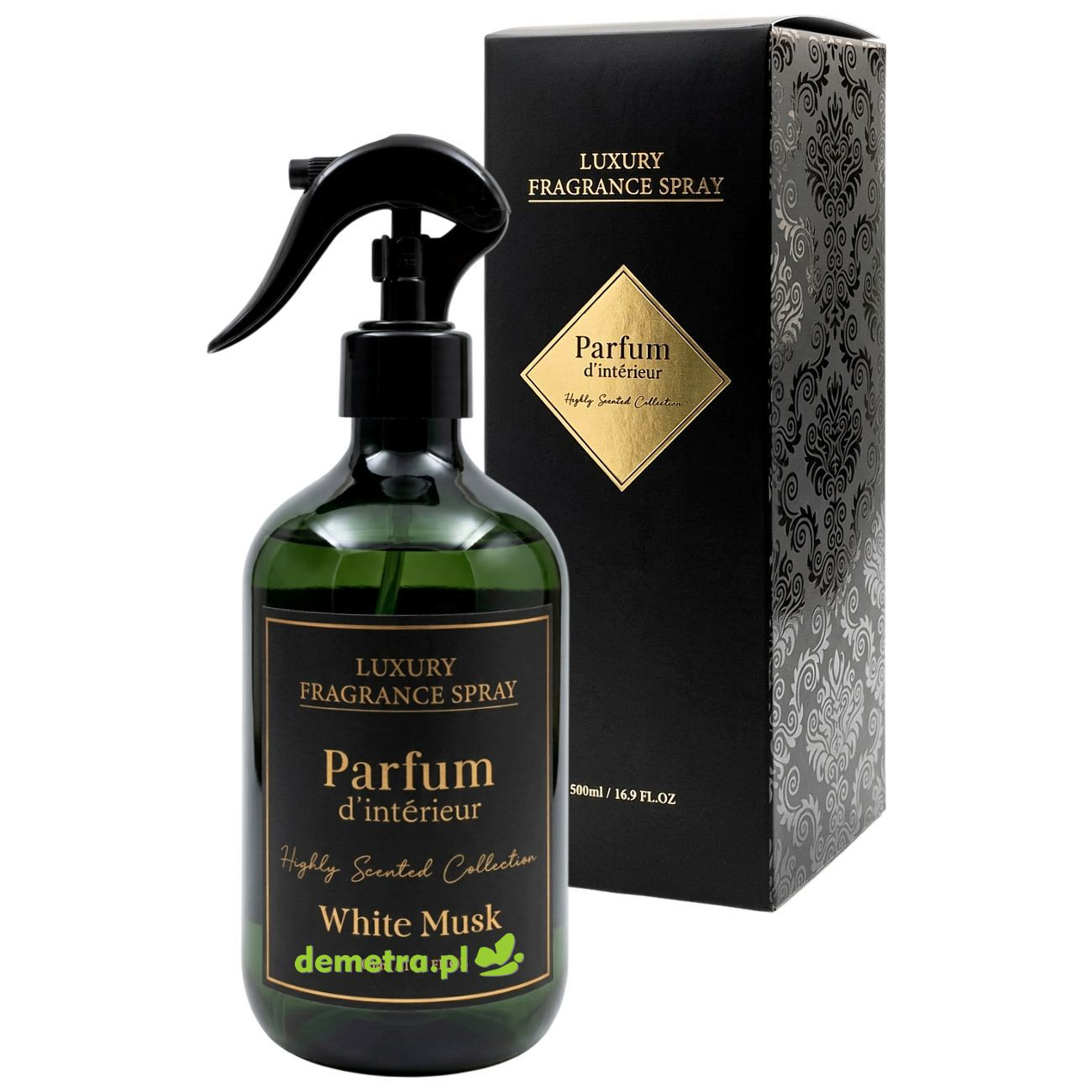 Luksusowy zapach do domu w sprayu 500 ml Białe Piżmo