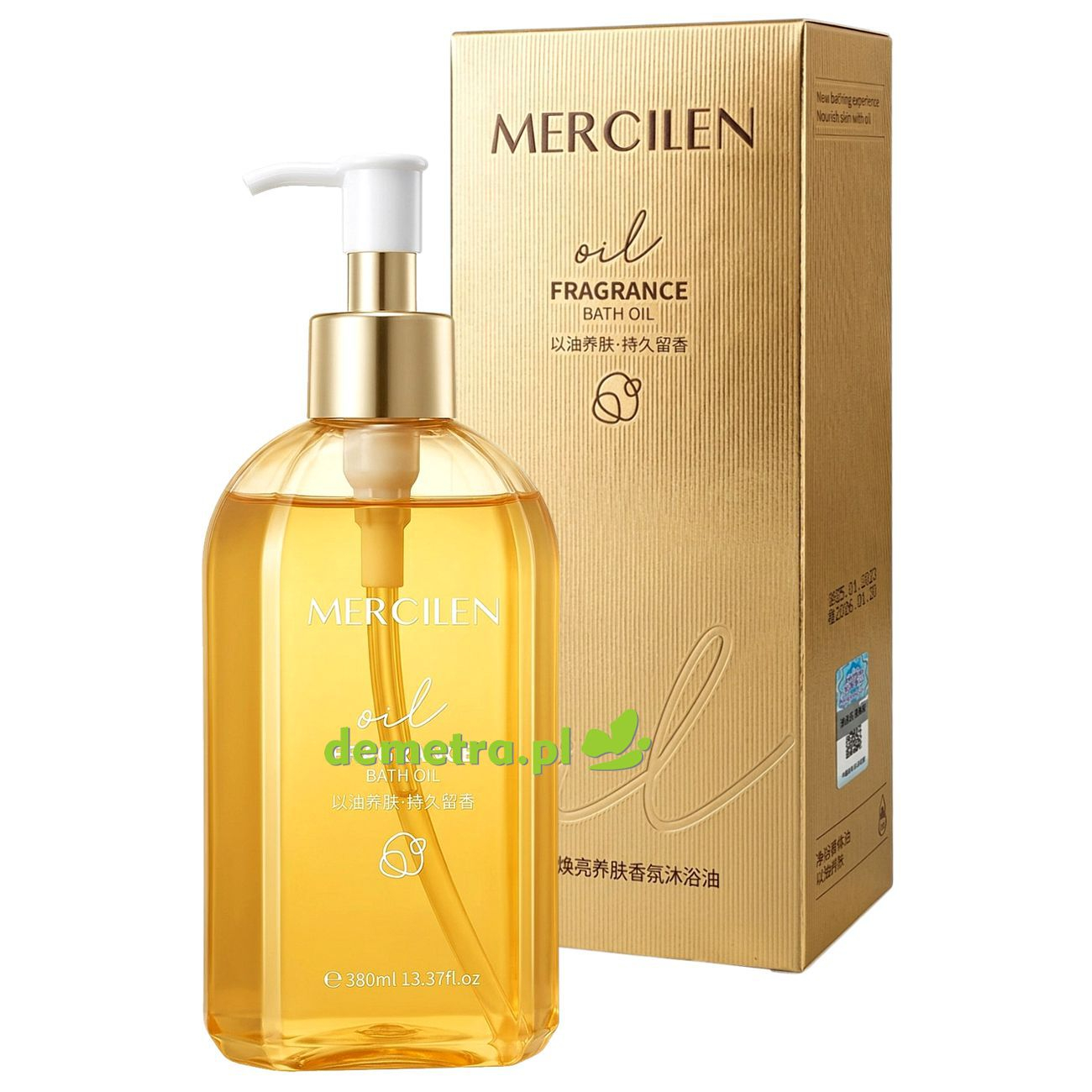 Perfumowany olejek do kąpieli 380 ml Mercilen