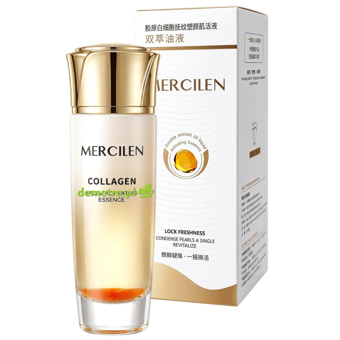 Liftingująca esencja Mercilen – kolagenowe serum wypełniające zmarszczki i rewitalizujące skórę 100 ml