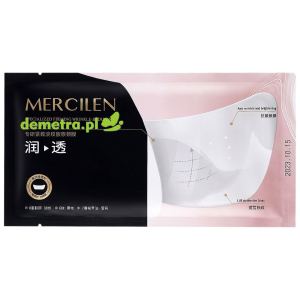 Mercilen - specjalistyczna, ujędrniająca i redukująca zmarszczki maska kolagenowa na szyję 12 g
