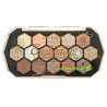 Paleta Cieni do Powiek ANYLADY Eyeshadow – 18 Kolorów Matowe, Błyszczące i Brokaty (Nude & Gold)