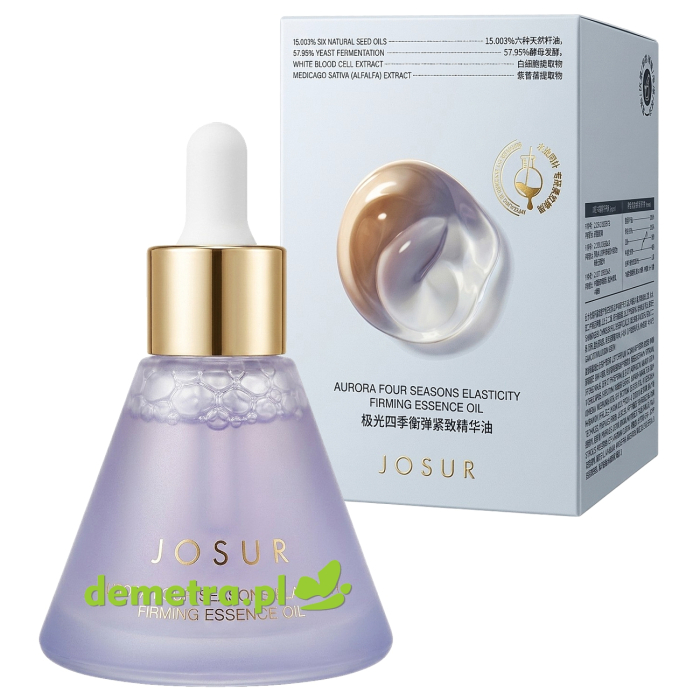 JOSUR Aurora Four Seasons Elasticity Firming Essence Oil – Serum w olejku ujędrniające do twarzy 40 ml
