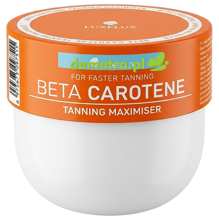 LUXELUX Balsam opalający z beta-karotenem 280 g – Masło przyspieszające opalanie i utrwalające opaleniznę