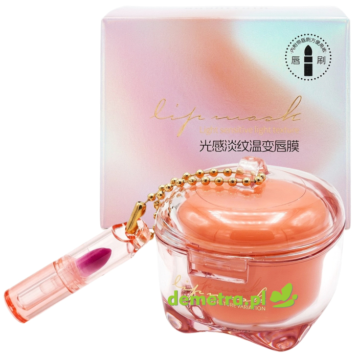 GuShiYuTa Lip Mask – Termiczna Maska i Balsam do Ust ze Skwalanem i Kwasem Hialuronowym Zmieniająca Kolor