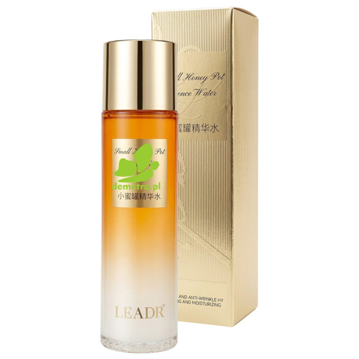 LEADR Small Honey Pot Essence Water – Przeciwzmarszczkowa Esencja Tonizująca z Miodem i Peptydami, 120ml