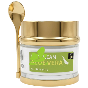 Luxelux Aloe Vera Day Cream SPF 30 Nawilżający Krem na Dzień z Aloesem