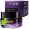 LEADR Collagen Cream – Nawilżający krem z kolagenem i skwalanem, ujędrniający krem do twarzy 50g