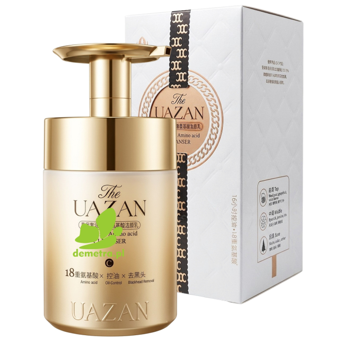 UAZAN – oczyszczająca emulsja do twarzy z aminokwasami i drzewem herbacianym 420ml