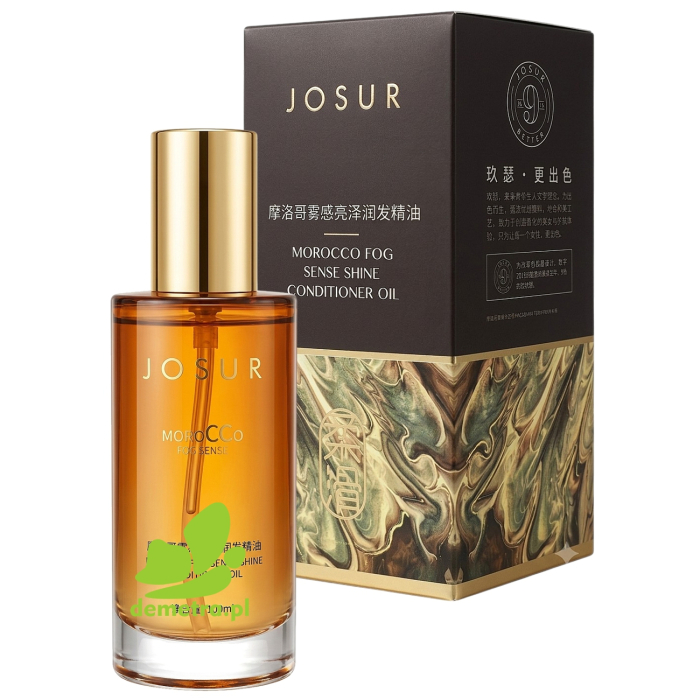 JOSUR Morocco Fog Sense Shine Conditioner Oil – olejek do włosów z olejem arganowym i makadamia, efekt blasku 100ml