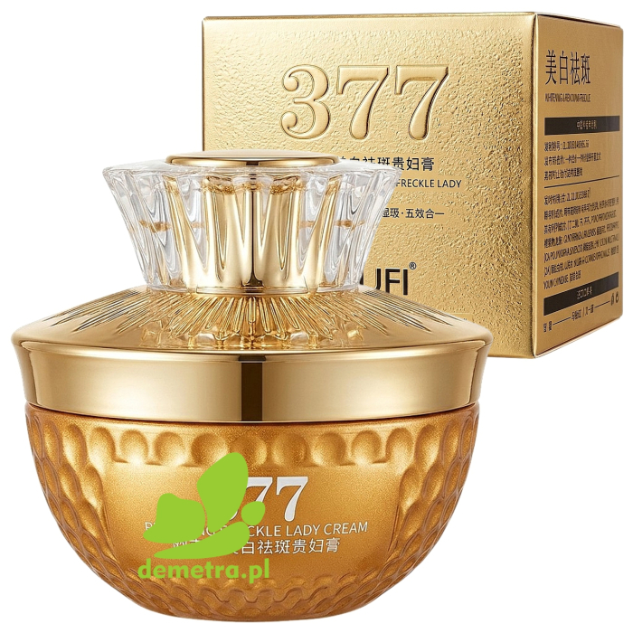 OSUFI 377 Luksusowy krem do twarzy Rozjaśniający przebarwienia i wyrównujący koloryt Whitening Freckle Lady Cream 50g