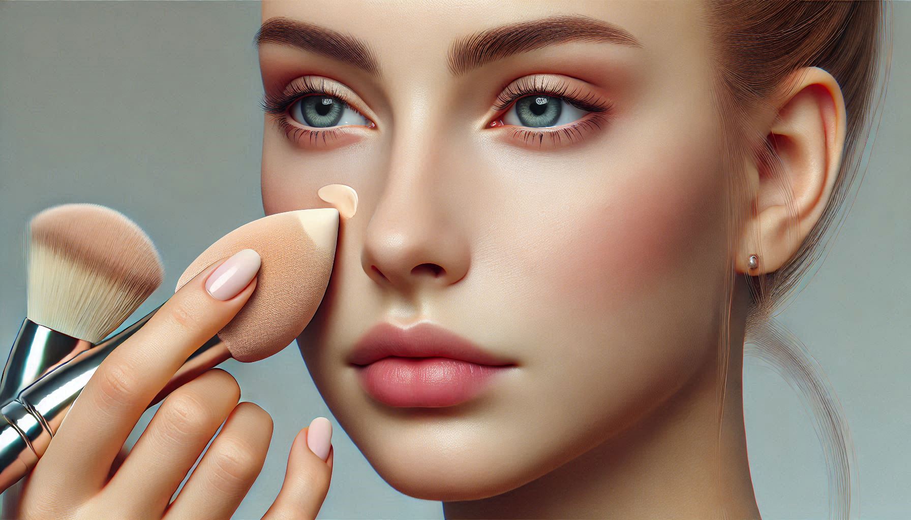 uzycie podkladu do twarzy