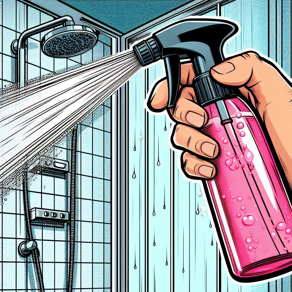 mycie kabiny prysznicowej